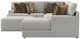 Jackson Furniture Tori 4-Piece Birch Sectional with Ottoman-4