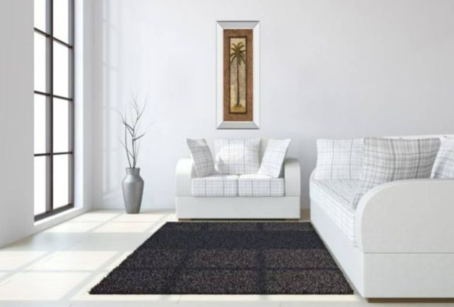 Classy Art Global View II by Charlene Olson Mirror Framed Wall Art-3