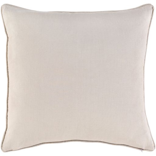 Surya Floret Rose 20"x20" Toss Pillow with Polyester Insert-1