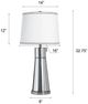 Stylecraft Hoke Silver Table Lamp-2