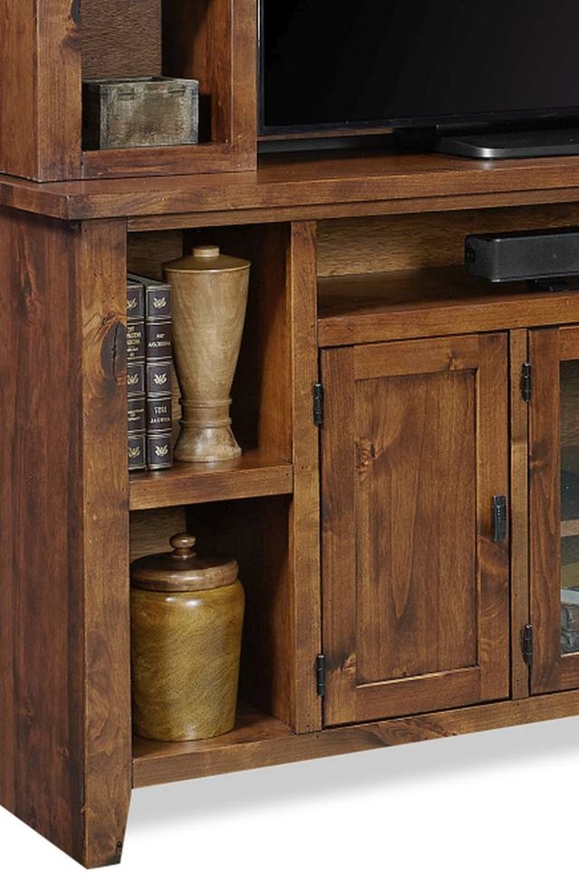 aspenhome® Alder Grove Fruitwood 84" Console and Hutch-1