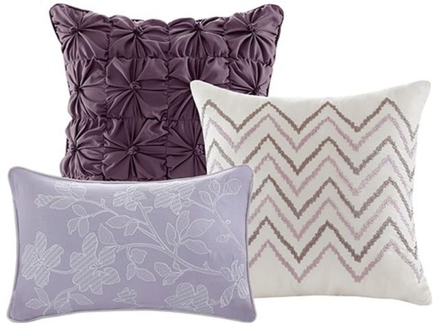 Olliix by Madison Park Taupe Full/Queen Luna 6 Piece Reversible Coverlet Set-1