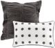 Olliix by Urban Habitat Charcoal King/California King Brooklyn Cotton Jacquard Duvet Cover Set-3