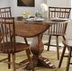 Liberty Furniture Creations II Tobacco Round Drop Leaf Table-1