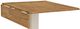 John Thomas Furniture® Dining Essentials Hickory 36" Dropleaf Top Dining Table with Shell Leg-1