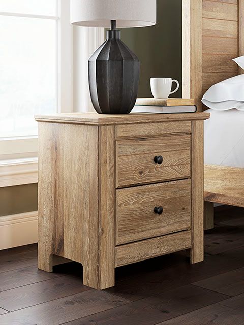 Signature Design by Ashley® Makidern Tan Nightstand-3