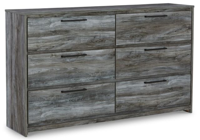 Signature Design by Ashley® Baystorm 2-Piece Gray Full Storage Panel Bed Set-2