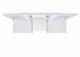 Elements International Twenty Nine 4-Piece White Dressing Set-3