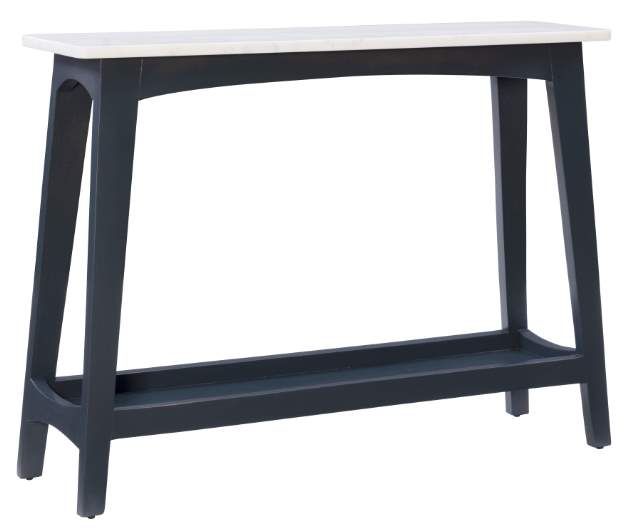 Powell® Rainier Quincey Grey Wash Console Table-0