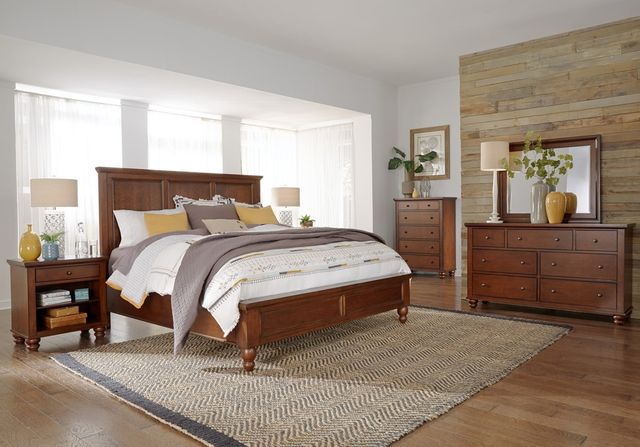 aspenhome® Cambridge Brown Cherry Chest-1