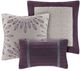 Olliix by Madison Park Purple Full Palmer 7 Piece Comforter Set-1