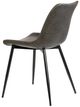 Dovetail Furniture Rufina Black/Dark Gray Dining Chair-1