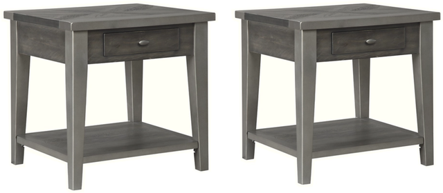 Signature Design by Ashley® Branbury 2-Piece Grayish Brown Living Room Table Set-0