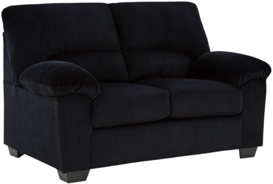 AshleyP!24 ⭐︎room306contemporary Signature Design by Ashley® SimpleJoy Onyx Loveseat