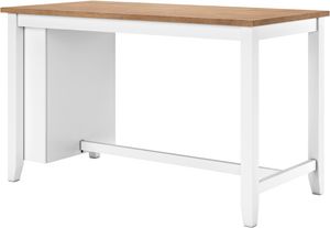 Signature Design by Ashley® Gesthaven 5-Piece Natural/White Counter Height Dining Table Set