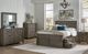 A-America® Glacier Point Graystone Eastern King Captain Panel Bed-1