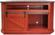 American Heartland Manufacturing Rustic Two Tone Bower Corner TV Cart-0