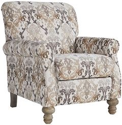 Hughes Furniture® 245 Kimani Marble Manual Reclining Chair