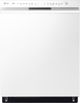 LG 24" White Front Control Built-In Dishwasher with Quadwash™-0