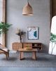 A & B Home Tectona Teak Coffee Table-4