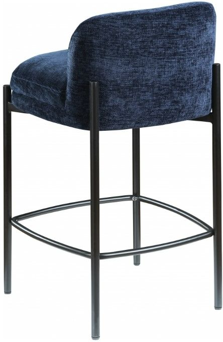 Meridian Furniture Burton Navy Counter Stool-3