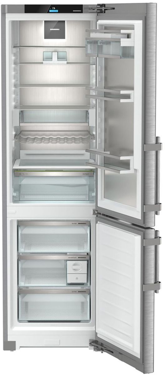 Liebherr 12.8 Cu. Ft. Stainless Steel Counter Depth Bottom Freezer Refrigerator-1