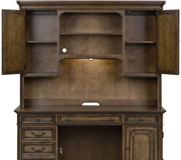 Liberty Furniture Amelia 5-Piece Antique Toffee Junior Executive Set-3