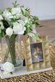 A & B Home Mathis Antique Gold 9.5" Picture Frame-3