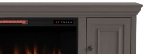 Legends Home Charleston Gray 78'' Fireplace Console-1