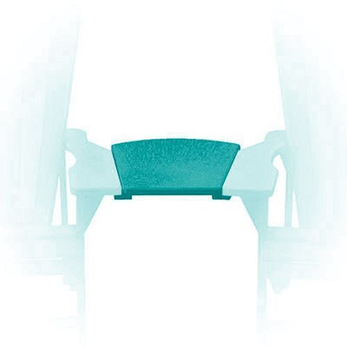C.R. Plastics Turquoise Arm Table-0