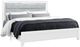 Global Furniture USA Luccia 4-Piece White King Panel Bedroom Set-1