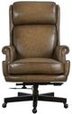 Hooker® Furniture EC Tucker Espresso Brown Executive Swivel Tilt Office Chair-2