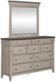 Liberty Furniture Ivy Hollow 4-Piece Dusty Taupe/Weathered Linen King Panel Bedroom Set with Chest-3