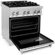 ZLINE Legacy 30" Stainless Steel Pro Style Dual Fuel Range-3