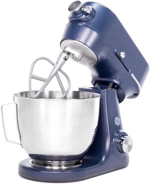 GE® Sapphire Blue Tilt-Head Stand Mixer-2