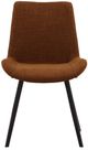 Dovetail Furniture Banon 2-Piece Black/Brown Dining Side Chair Set-1