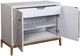 Bassett Mirror Perrine Graphite Gray Bar Cabinet-1