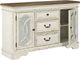 Signature Design by Ashley® Realyn Chipped White Dining Server-1