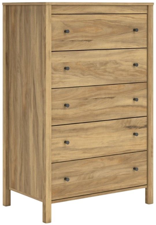 Signature Design by Ashley® Bermacy Light Brown 5-Drawer Chest