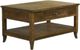 Null Furniture Salem Brown Rectangular Cocktail Table-0