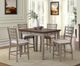 Bernards Will Brown Counter Height Dining Table-1