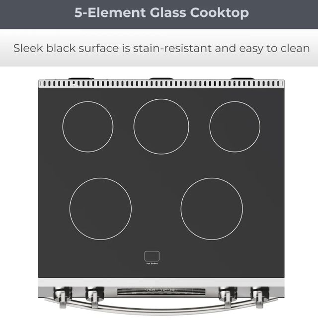 Kenmore® 30" Stainless Steel Freestanding Electric Range with Convection Oven -3