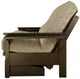 Kodiak Furniture Alamosa Graystone Full Futon Frame with Storage-3