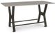 Amisco Customizable Parade 42" Thermo Fused Laminate Bar Table with 1" Thick Tabletop -0