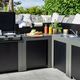 ENO MODULO 4 Accessory Stainless Steel Backsplash Kit-1