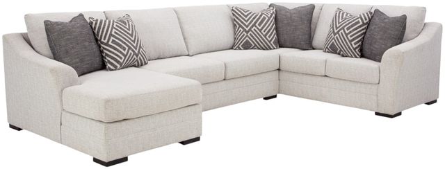 Benchcraft® Koralynn 3-Piece Stone Left-Arm Facing Sectional and Chaise-0