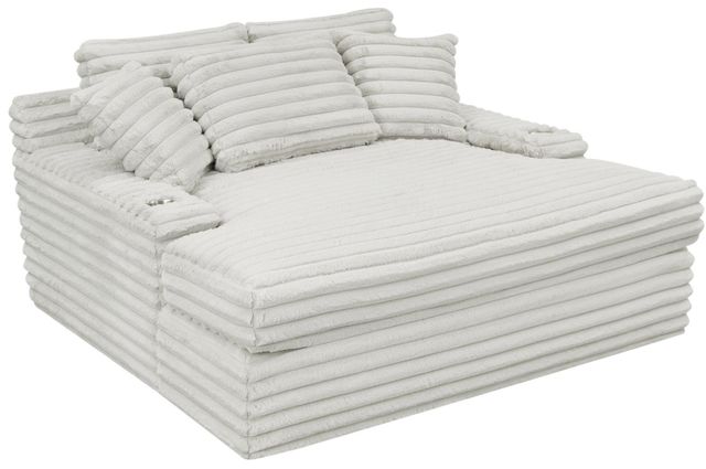 Legends Home Sky Luxe Gray Double Chaise-0