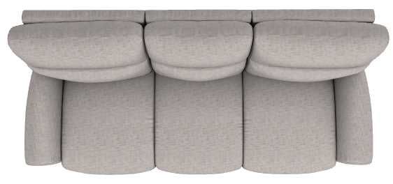 La-Z-Boy® Robin Smoke Manual Reclining Sofa-4