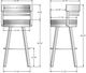 Amisco Customizable Ronny Swivel Bar Stool-2