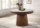 Coaster® Ortega White Top Dining Table with Natural Base-3